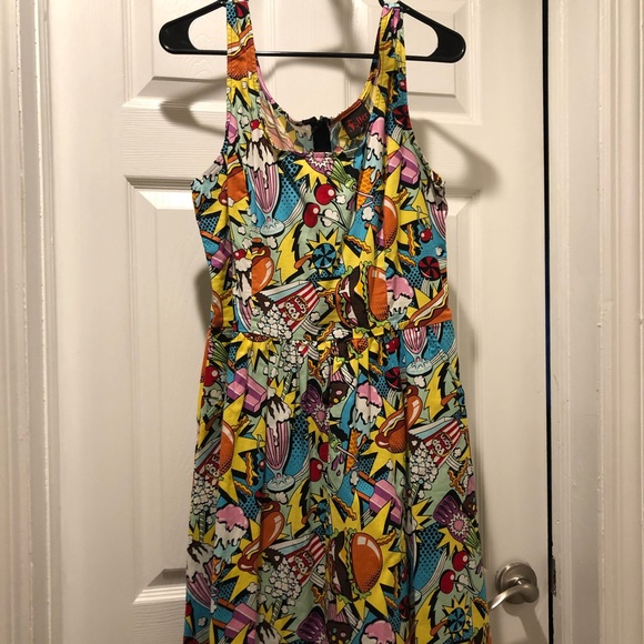 ModCloth Good Enough To Eat Skater Dress New - Picture 2 of 8